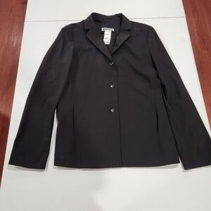 Jil Sander Black Women's Jacket Blazer Shirt